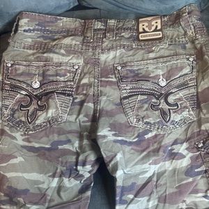 Rock shorts camo